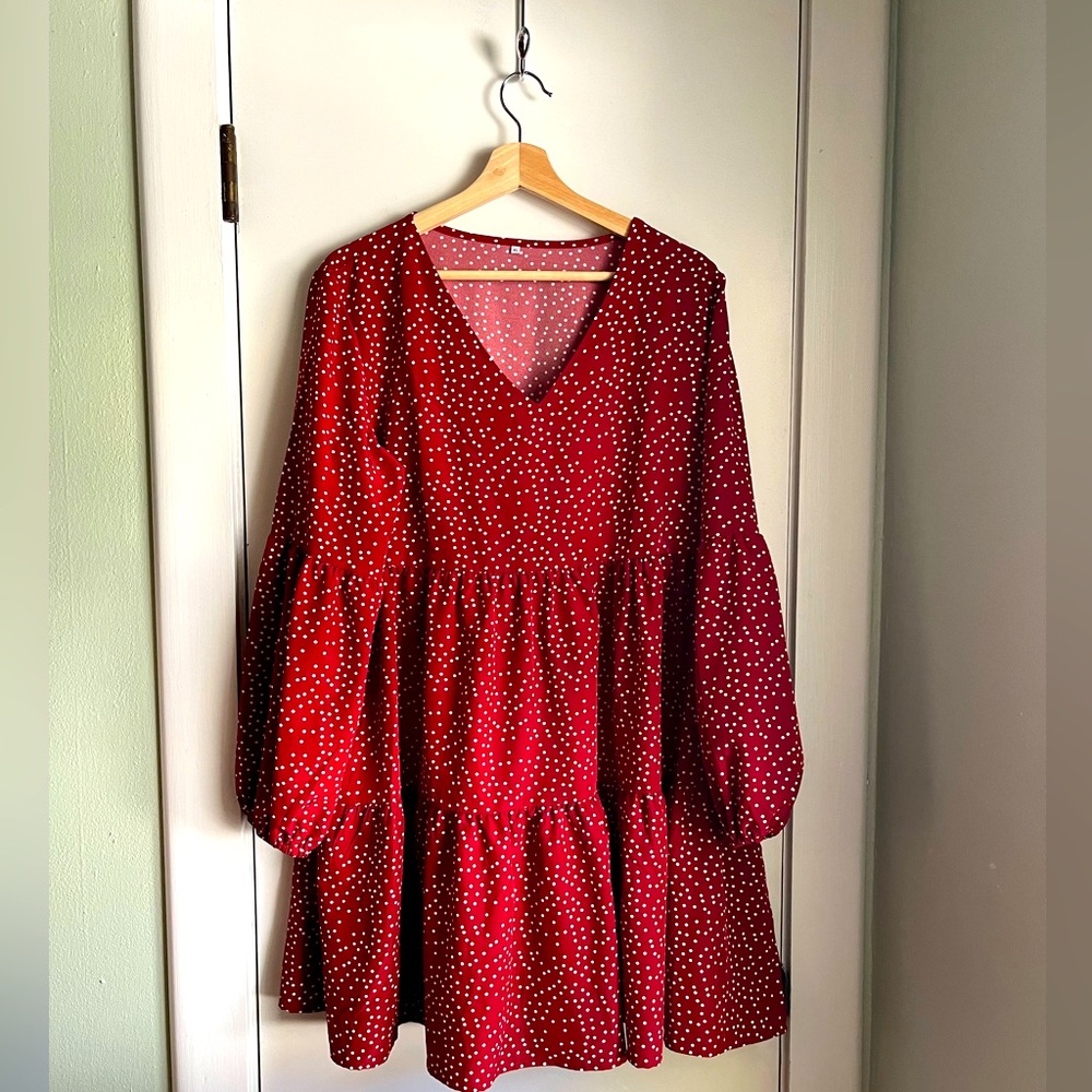 Red Polkadot dress
